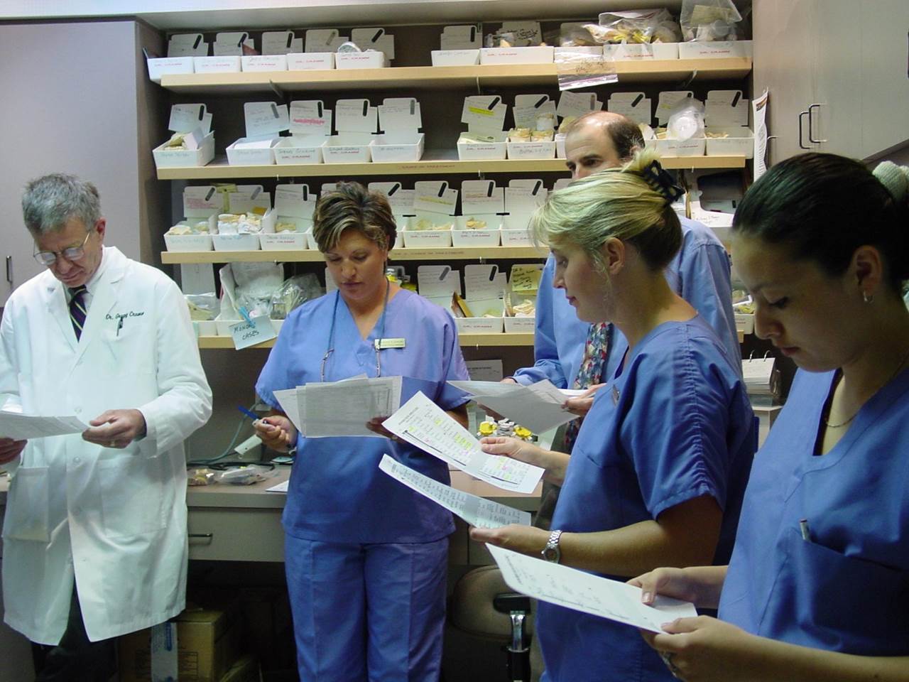 dental team morning huddle