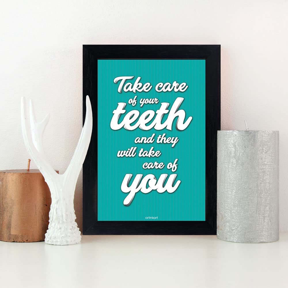 Dental Inspirational Quote Poster
