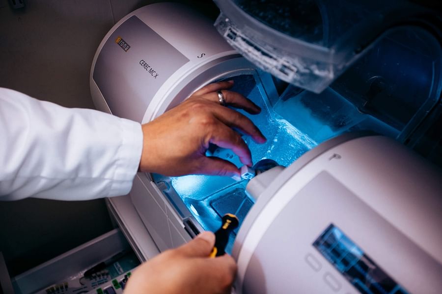 CEREC same-day crown