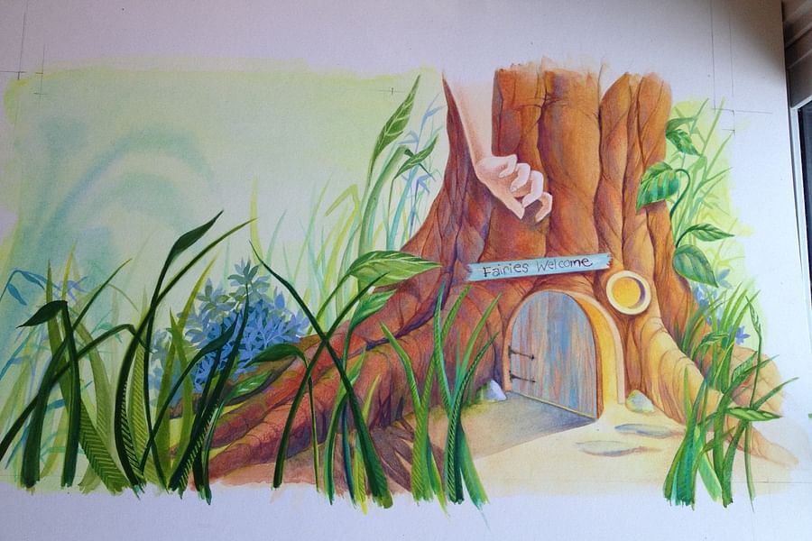 tooth fairy watercolor painting