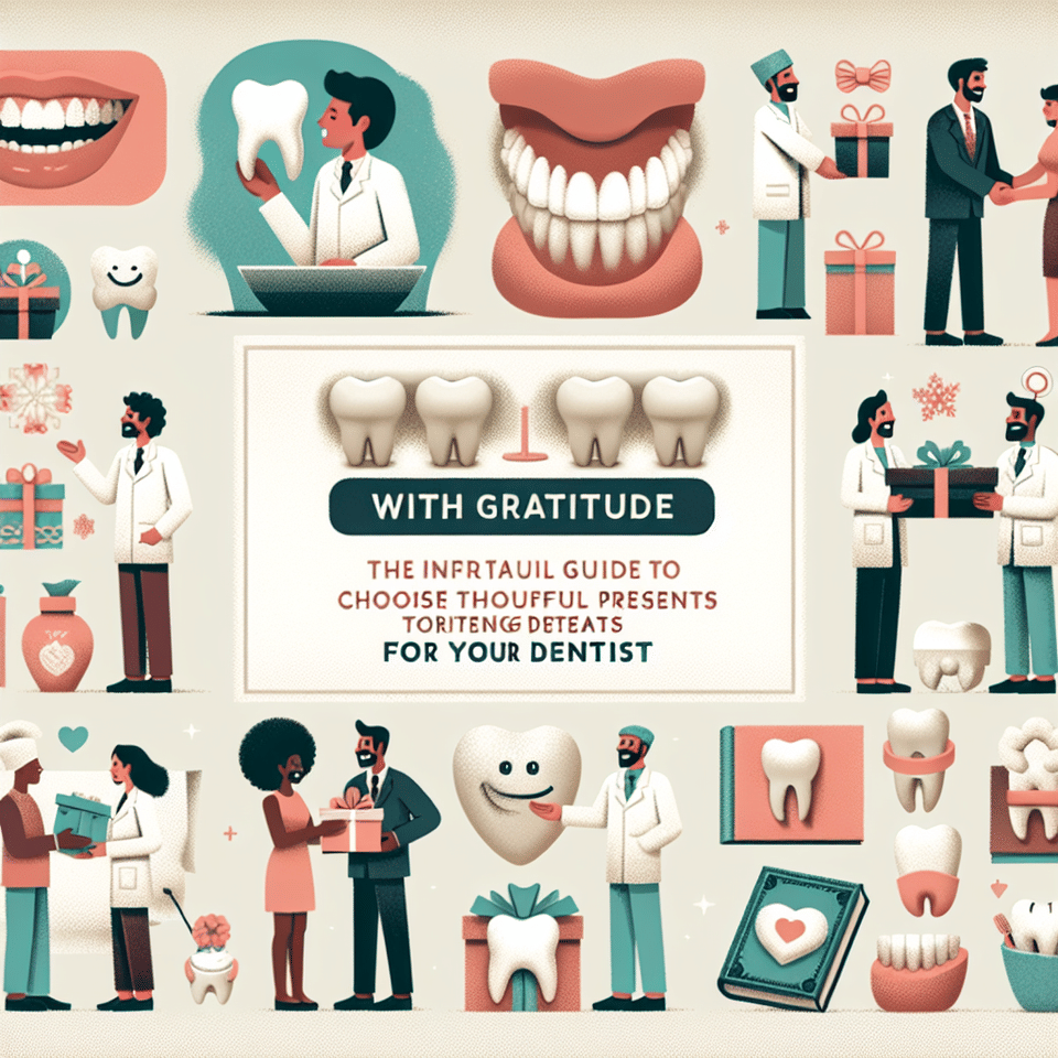 Gifts with Gratitude: The Ultimate Guide to Choosing Thoughtful Presents for Your Dentist