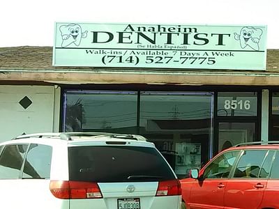 Anaheim Dentist - Open 7 Days A Week - Until Midnight