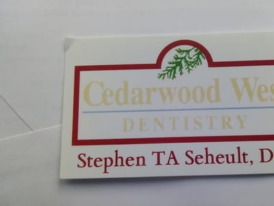 Cedarwood West Dentistry - Stephen Seheult, DDS