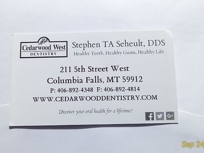 Cedarwood West Dentistry - Stephen Seheult, DDS