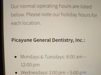 Picayune General Dentistry Inc